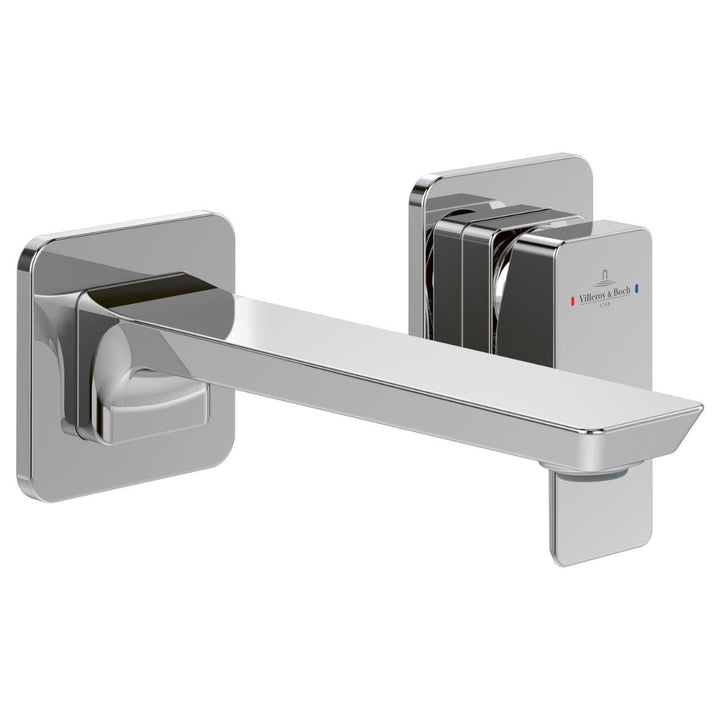 Villeroy & Boch Subway 3.0 Single Lever Wall Mounted Basin Mixer In Chrome