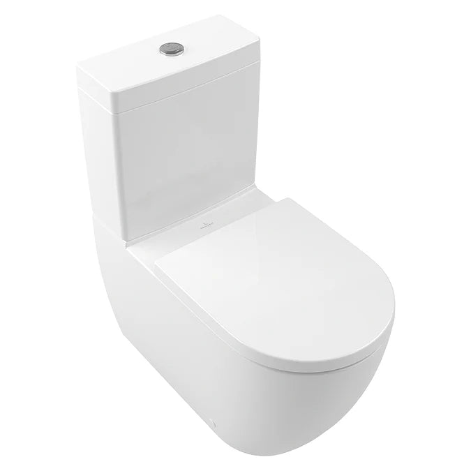 Villeroy & Boch Subway 3.0 Close Coupled Toilet & Soft Close Seat