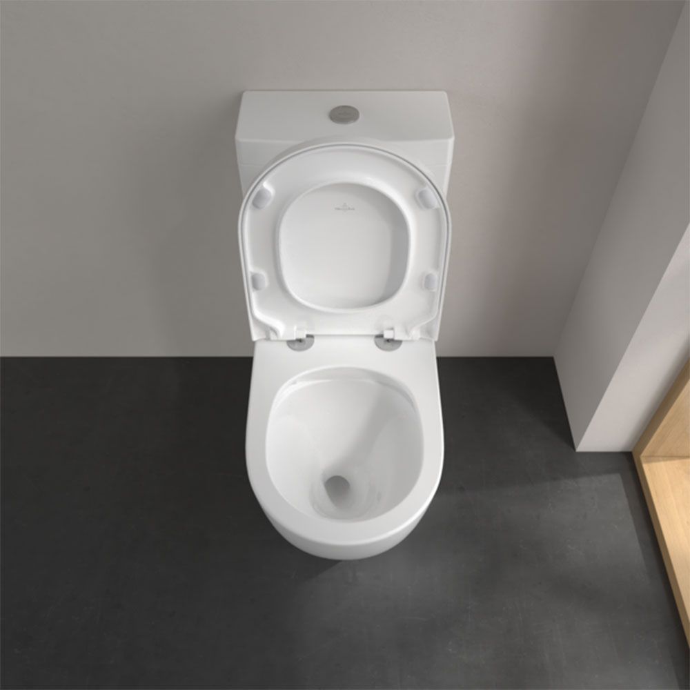 Villeroy & Boch Subway 3.0 Close Coupled Toilet & Soft Close Seat