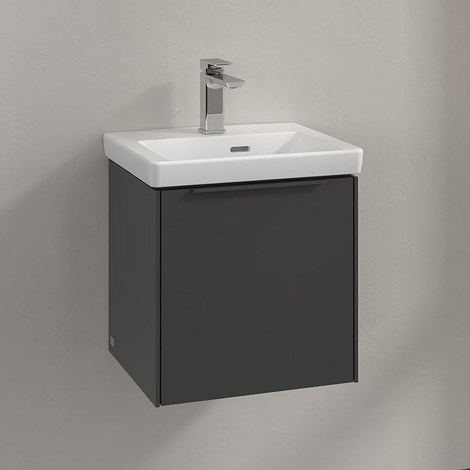 Villeroy & Boch Subway 3.0 450mm Wall Hung 1 Door Vanity Unit & Basin