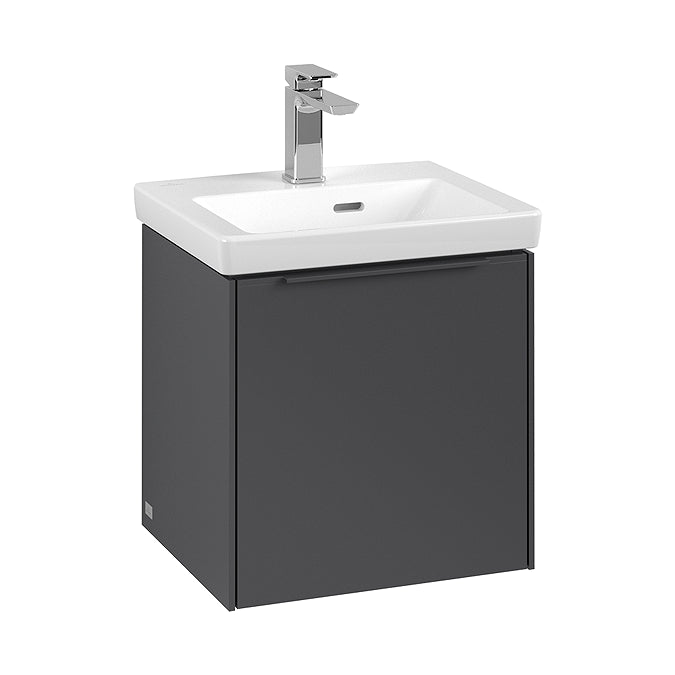 Villeroy & Boch Subway 3.0 450mm Wall Hung 1 Door Vanity Unit & Basin