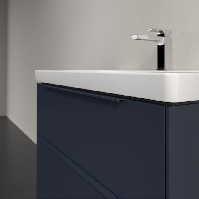 Villeroy & Boch Subway 3.0 800mm Wall Hung 2 Drawer Vanity Unit & Basin with LED Lighting