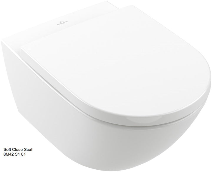 Villeroy & Boch Subway 3.0 Rimless Wall Hung Toilet With TwistFlush