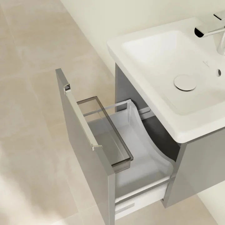 Villeroy & Boch Subway 2.0 450mm Wall Hung 1 Drawer Vanity Unit & Basin