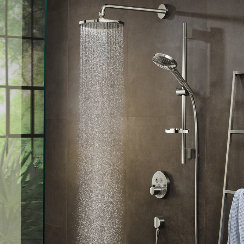 Hansgrohe Raindance S 240 Overhead Shower 1 Jet & Arm PowderRain