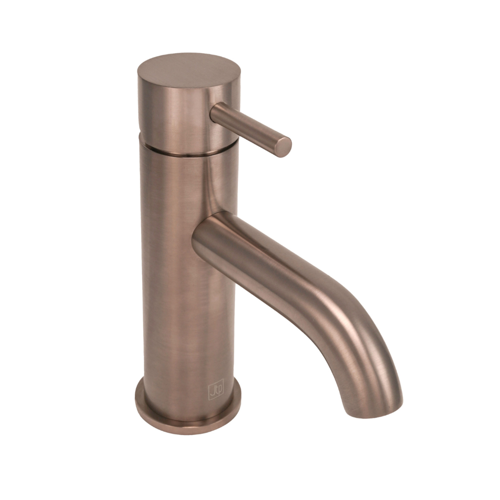 JTP Vos Single Lever Basin Mixer In Brushed Bronze