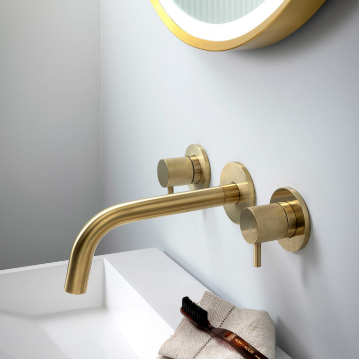 JTP Vos Bath/Basin Spout In Brushed Brass