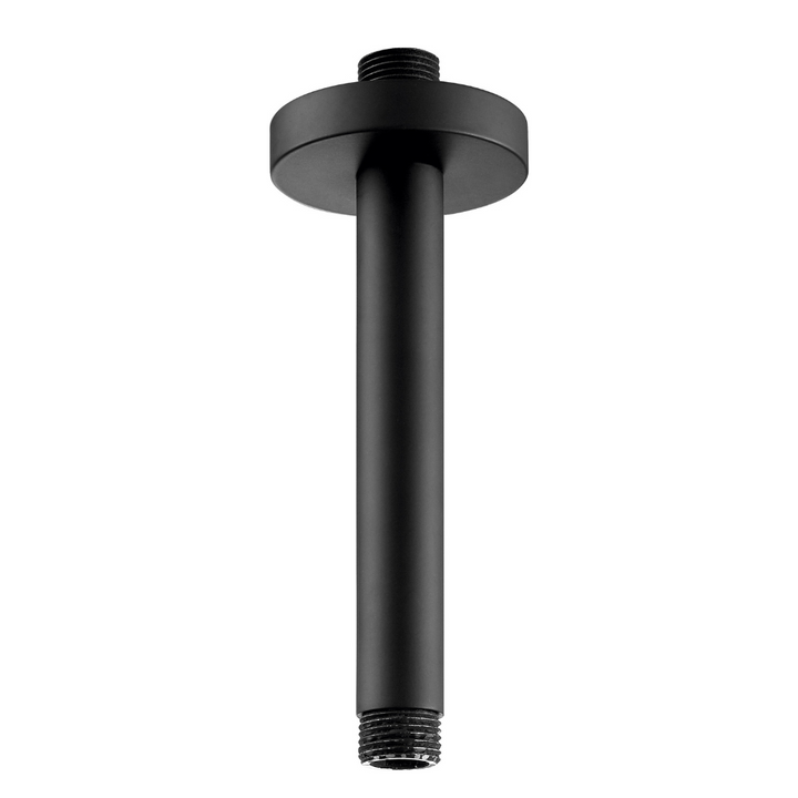 JTP Vos Overhead Shower In Matt Black