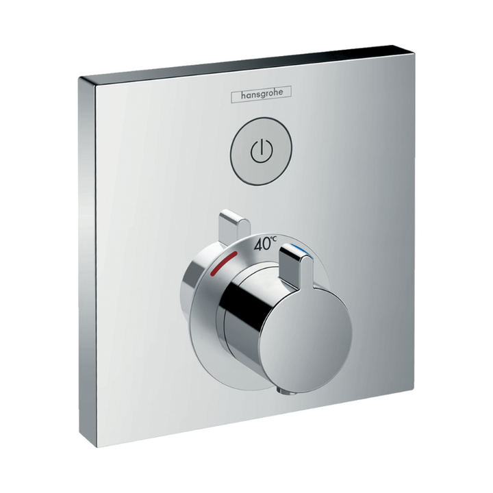 Hansgrohe ShowerSelect Square Thermostatic Mixer 1 Outlet