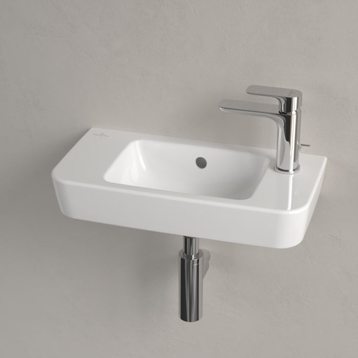 Villeroy & Boch O.Novo Compact 500mm 1 Tap Hole Handwash Basin