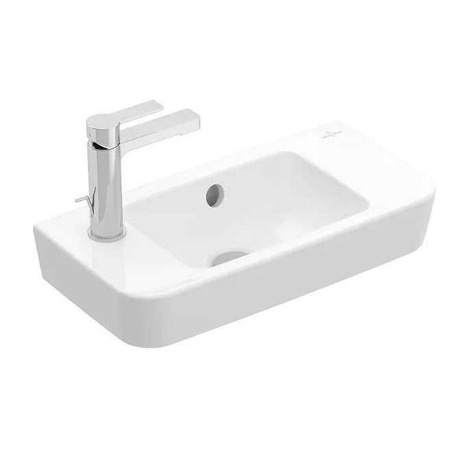 Villeroy & Boch O.Novo Compact 500mm 1 Tap Hole Handwash Basin