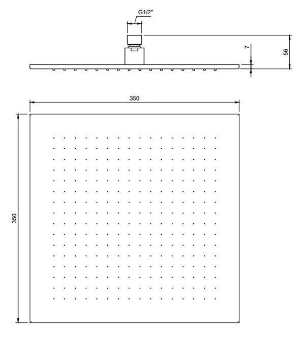 Villeroy & Boch Premium Square Complete Shower Set