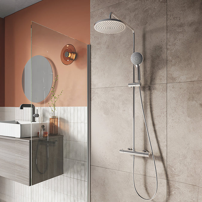 Villeroy & Boch Universal Thermostatic Shower System Chrome