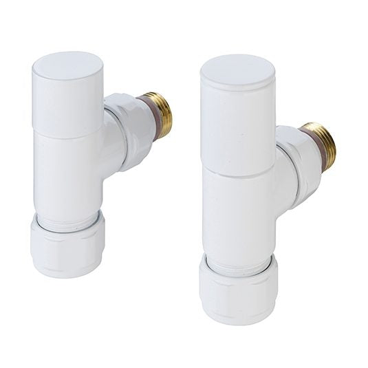 Zehnder Angled Manual Radiator Valve Set 27