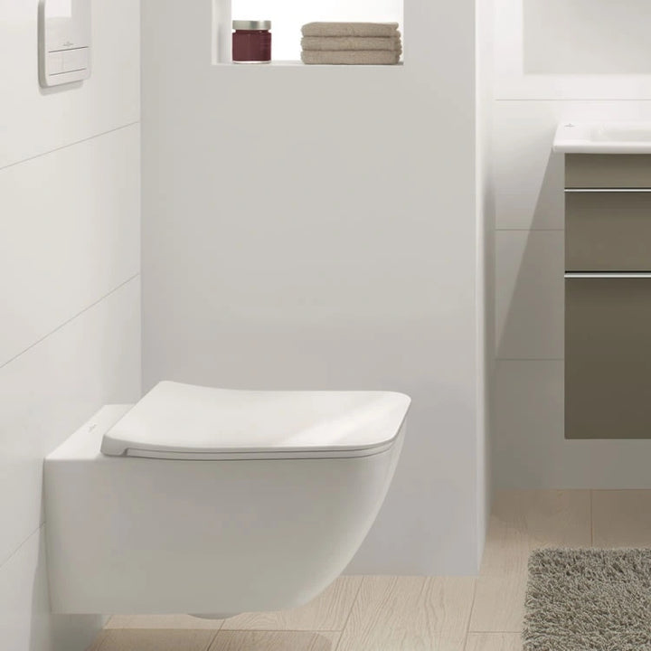 Villeroy & Boch Venticello Wall-Hung WC Sandwich Soft Close Seat Pack