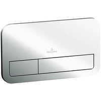 Villeroy & Boch ViConnect 200S Flush Plate In Chrome