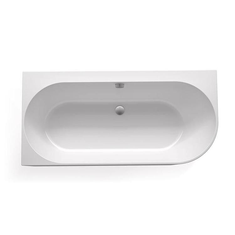 Waters Space Flow 1660mm Single Ended Shower Bath