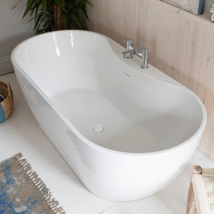 Waters I-Line Edge 1660mm Freestanding Bath