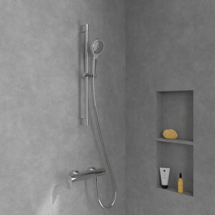 Villeroy & Boch Liberty Single-Lever Shower Mixer In Chrome