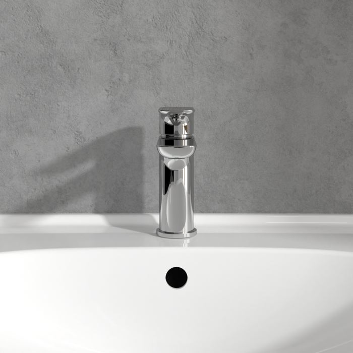 Villeroy & Boch O.Novo Single-Lever Basin Mixer In Chrome