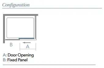 Merlyn 8 Series Frameless Sliding Door